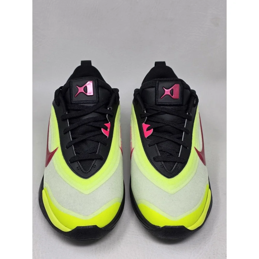 Nike A'One SE (GS) Athletic Sneaker Black/Volt/Pink Low Top 6Y  HQ2294-001 New